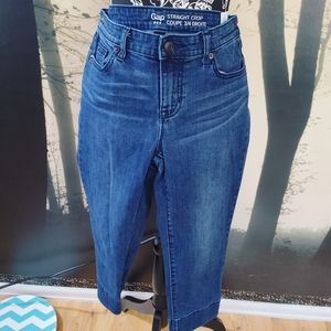 GAP Straight Crop Jeans